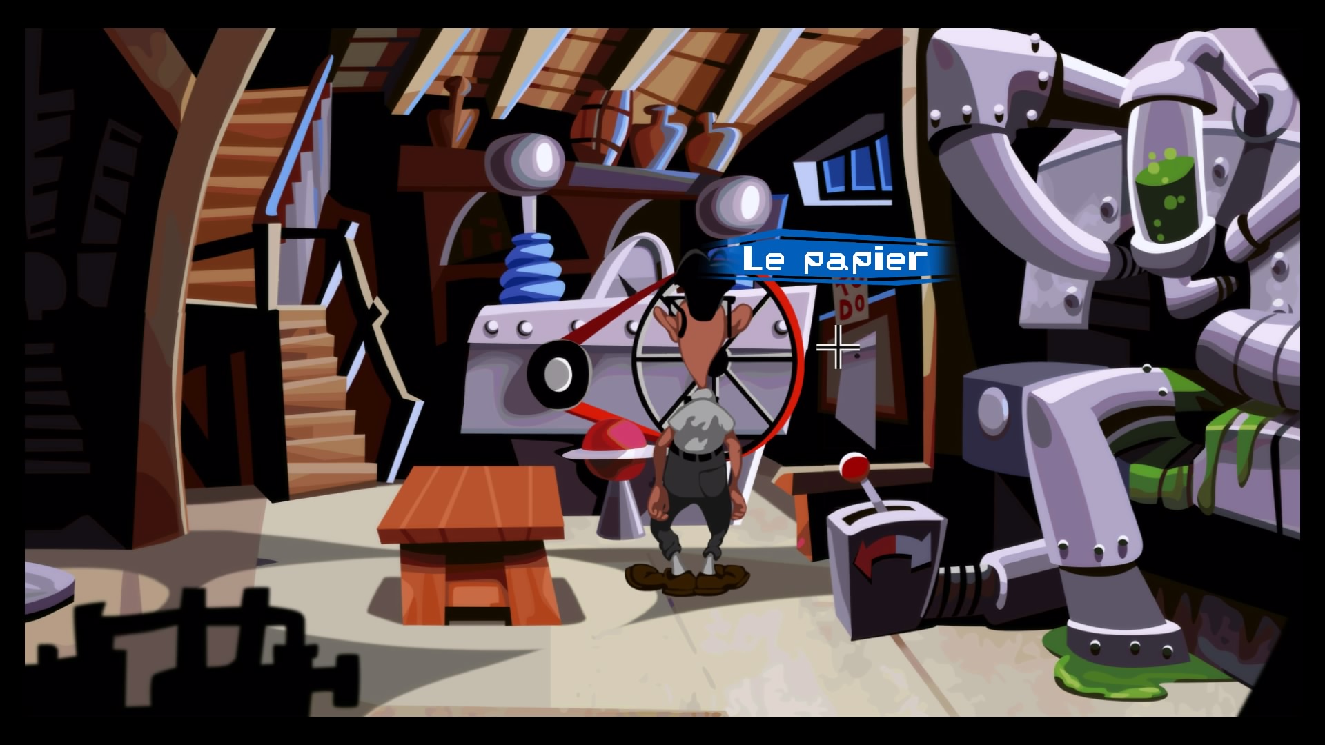 Day of the Tentacle Remastered le papier