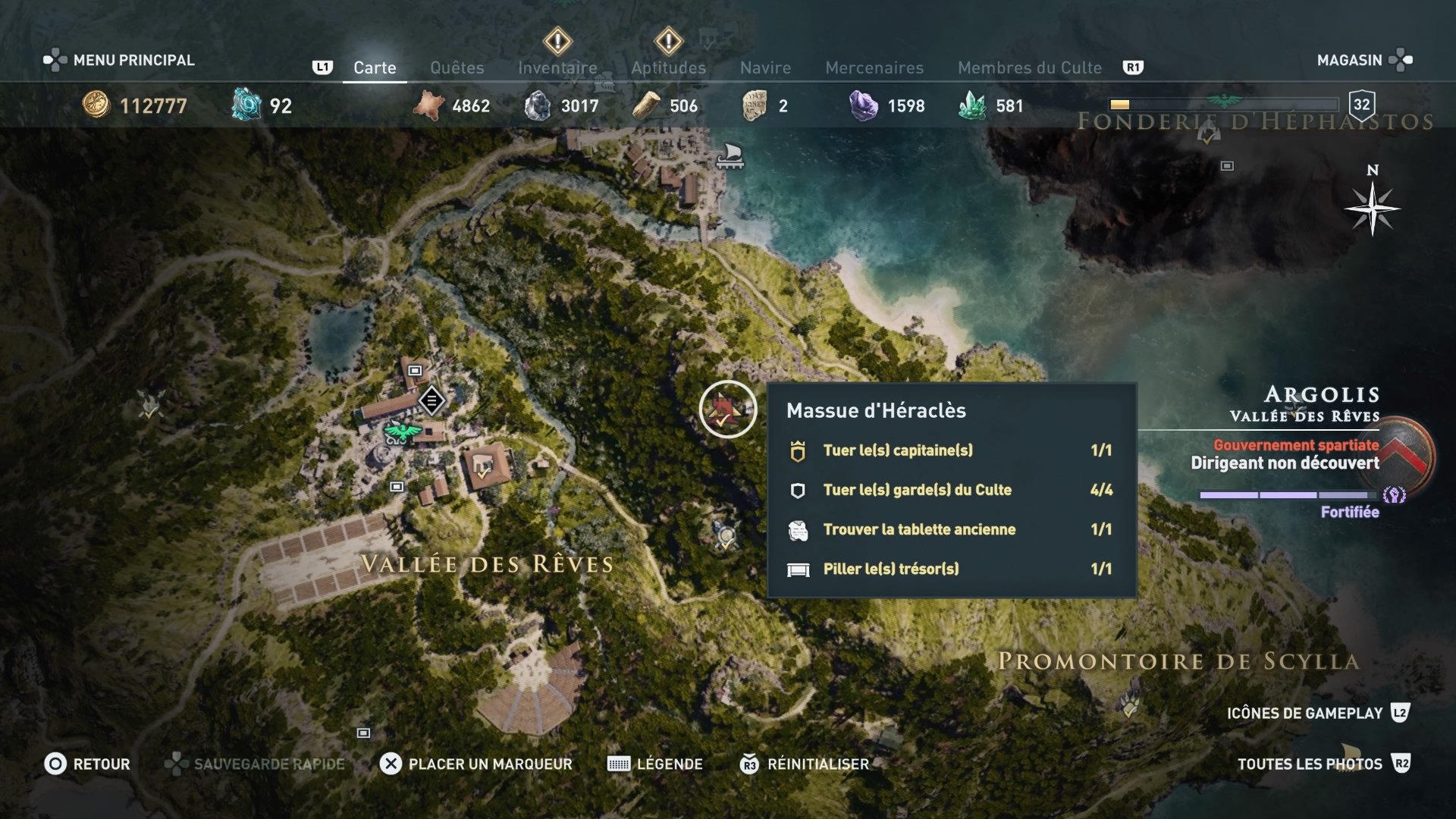 Assassin's Creed Odyssey ostracon à énigme