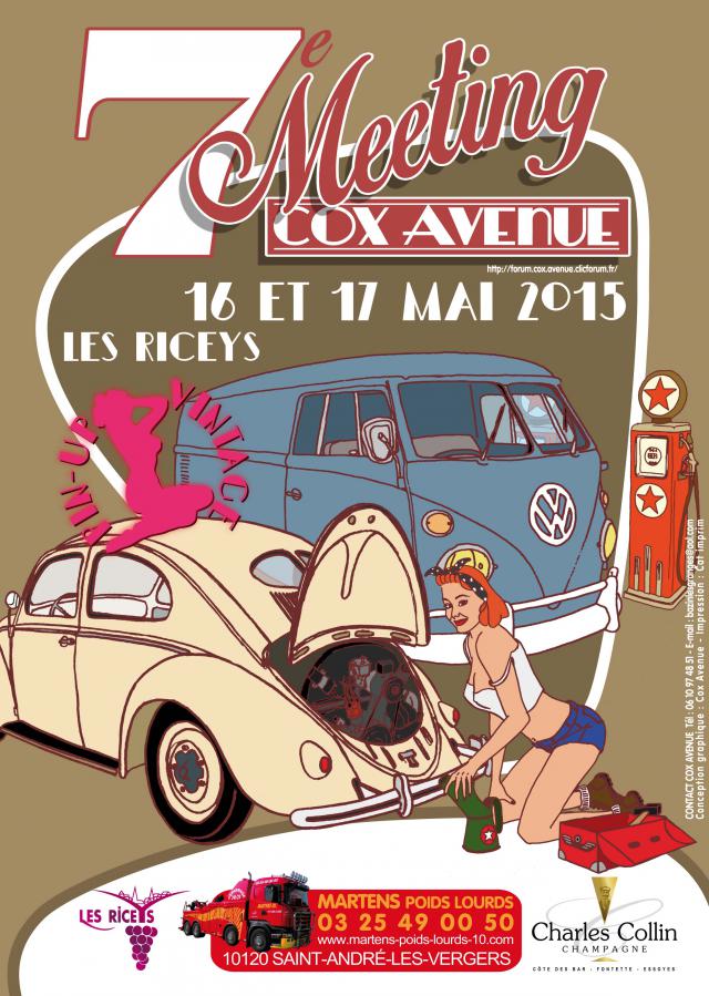 7ème Meeting du Cox Avenue 16/17 Mai 2015 aux Riceys (10) Affiche_2015_a3_ld-4a5bb8b