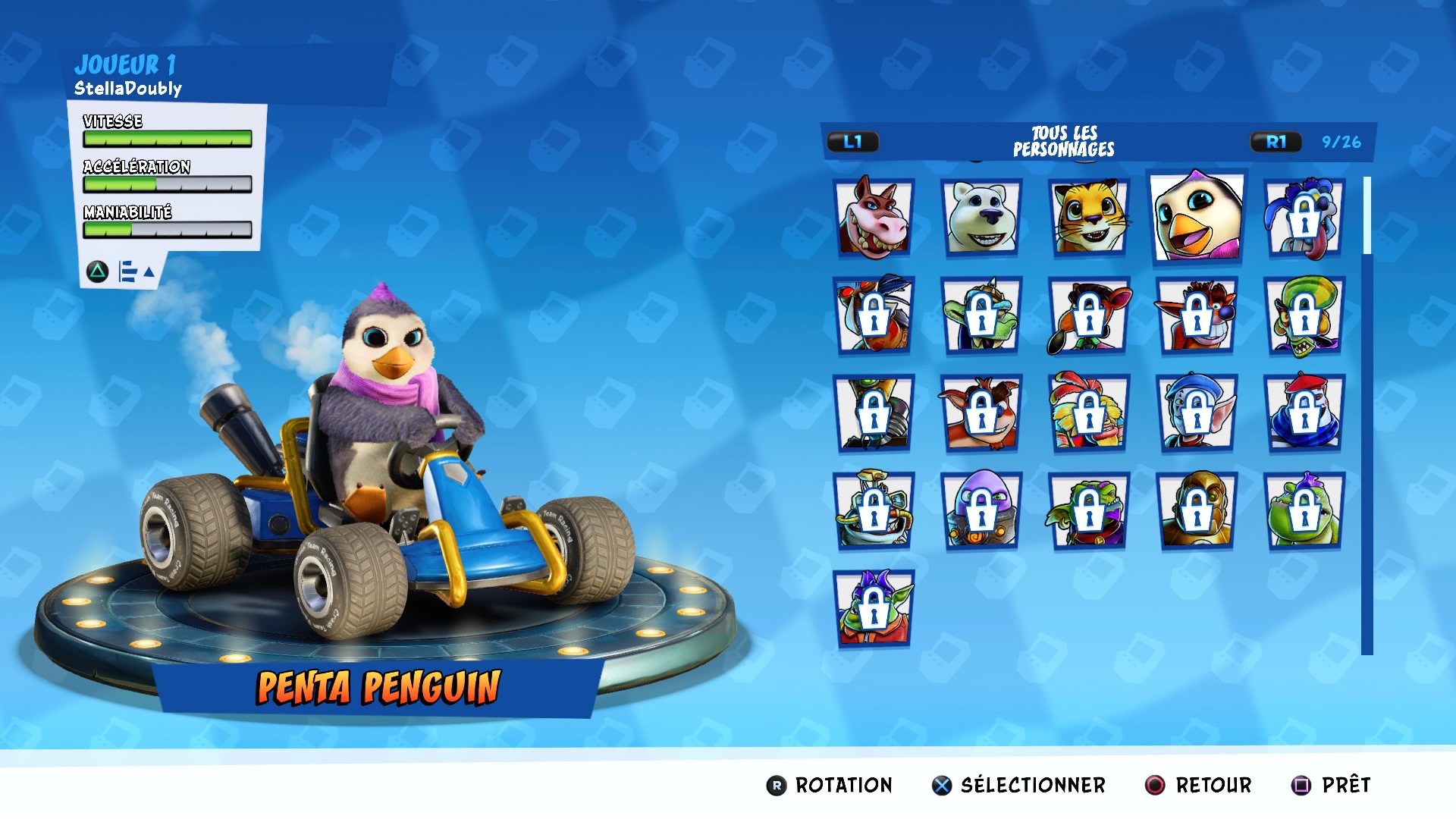 Crash Team Racing Nitro Fueled Comment Débloquer Penta Penguin