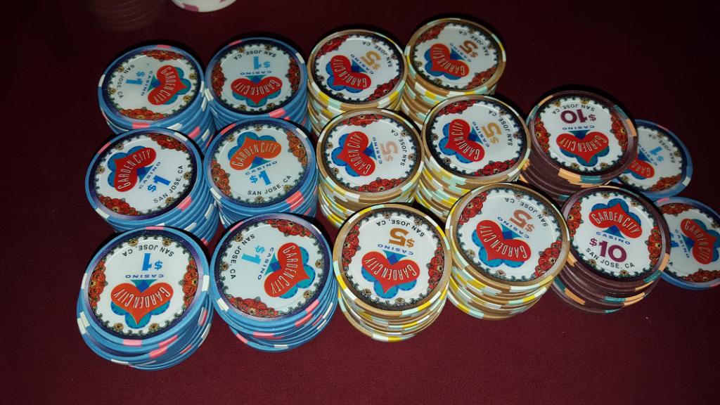 Trade poker chips
