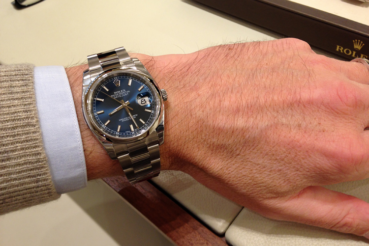 Daytona - Daytona ou El Primero ? - Page 2 Datejust-116200-4db92c3