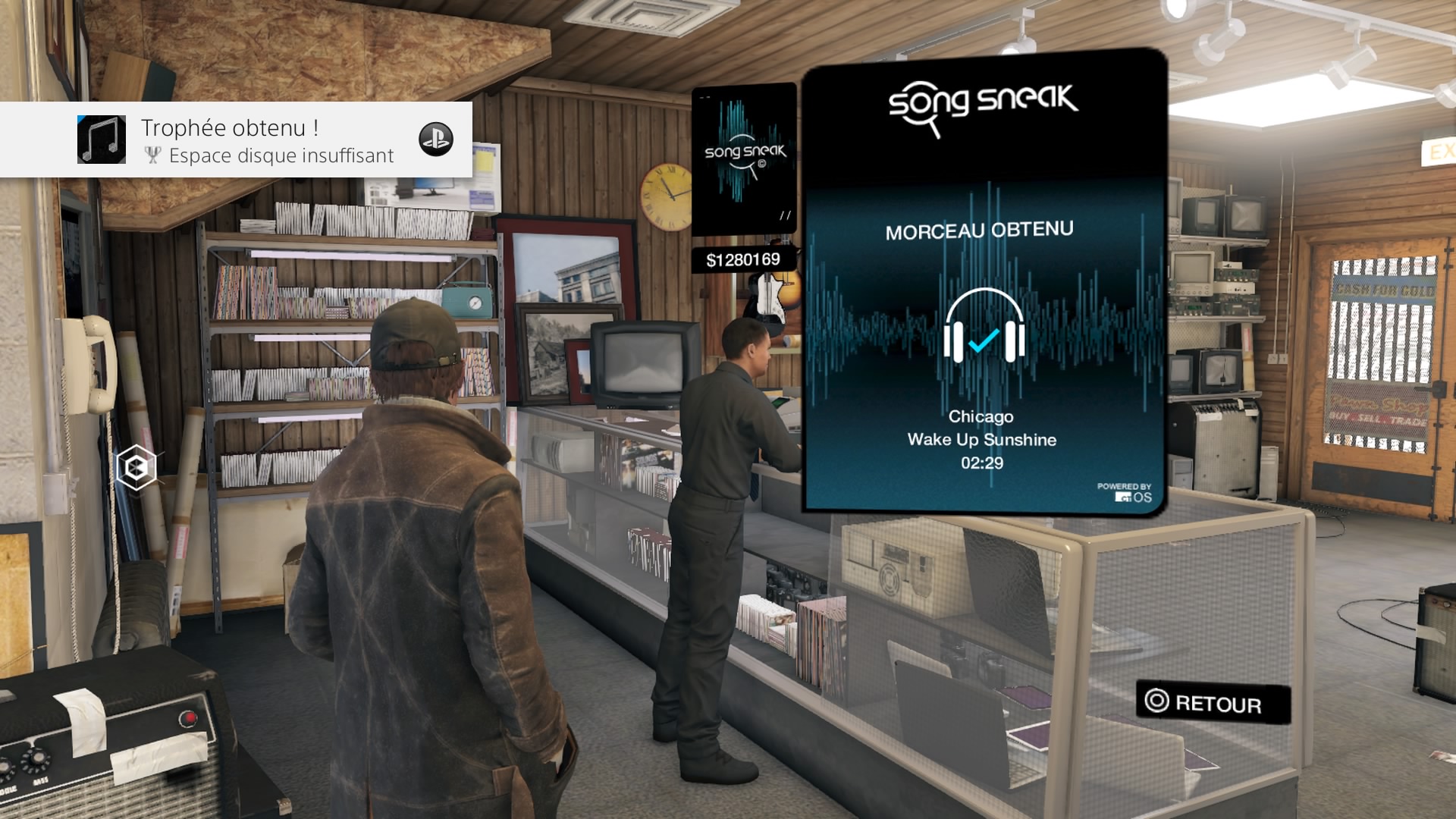 Watch Dogs espace disque insuffisant
