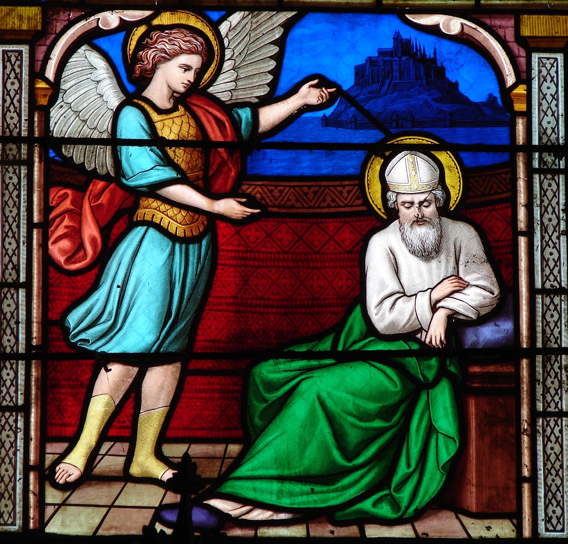 CALENDRIER CATHOLIQUE 2019 (Cantiques, Prières & Images) - Page 8 St-michel-appara-...nt-tombe-568d706
