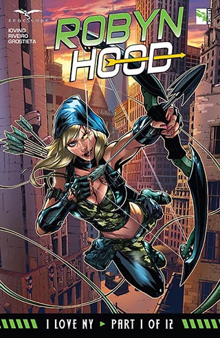 Grimm Fairy Tales - Robyn Hood I Love NY  08 Tomes French