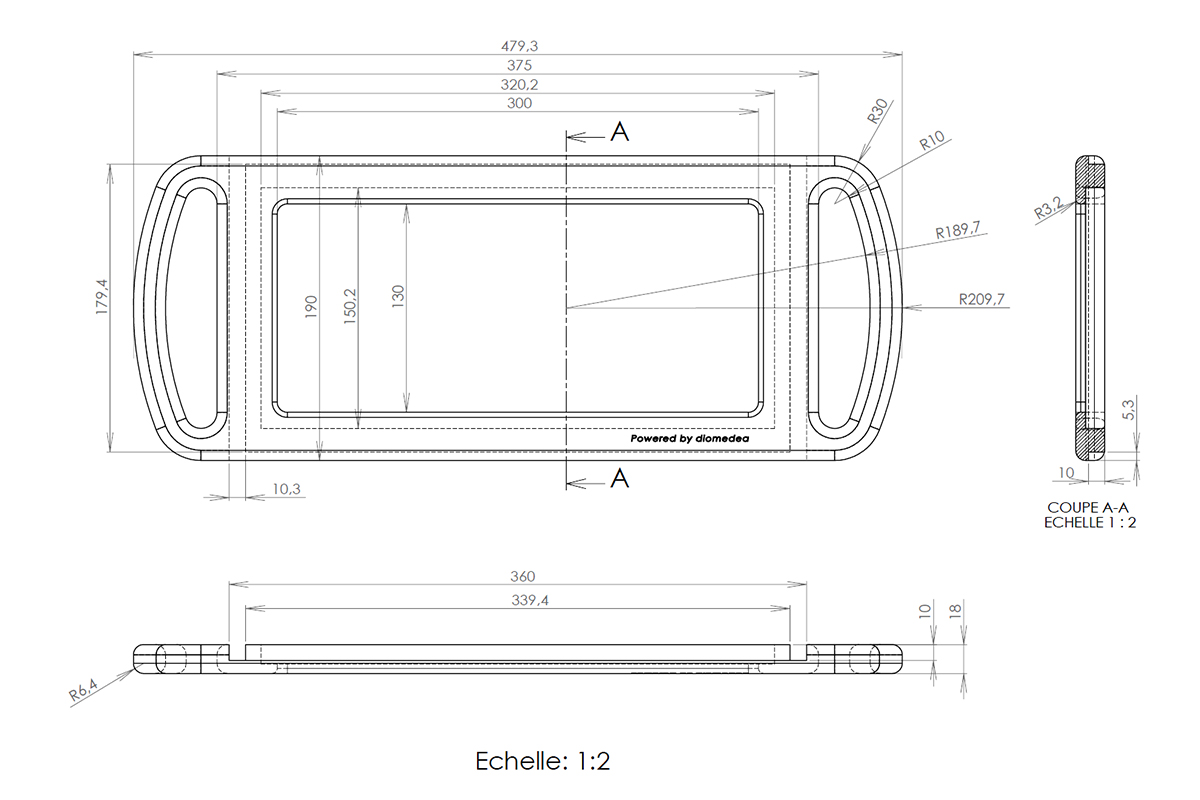 Cape suspendue et commandes déportées pour scie à format. - Page 2 Plan-fa-ade-pupitre-rd-saf-4c1a6dc