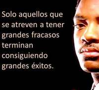 Solo aquellos que se atreven a tener grades fracasos terminan consiguiendo grandes éxitos. megustairapuato megustairapuato Solo aquellos que se atreven a tener grades fracasos terminan consiguiendo grandes éxitos.