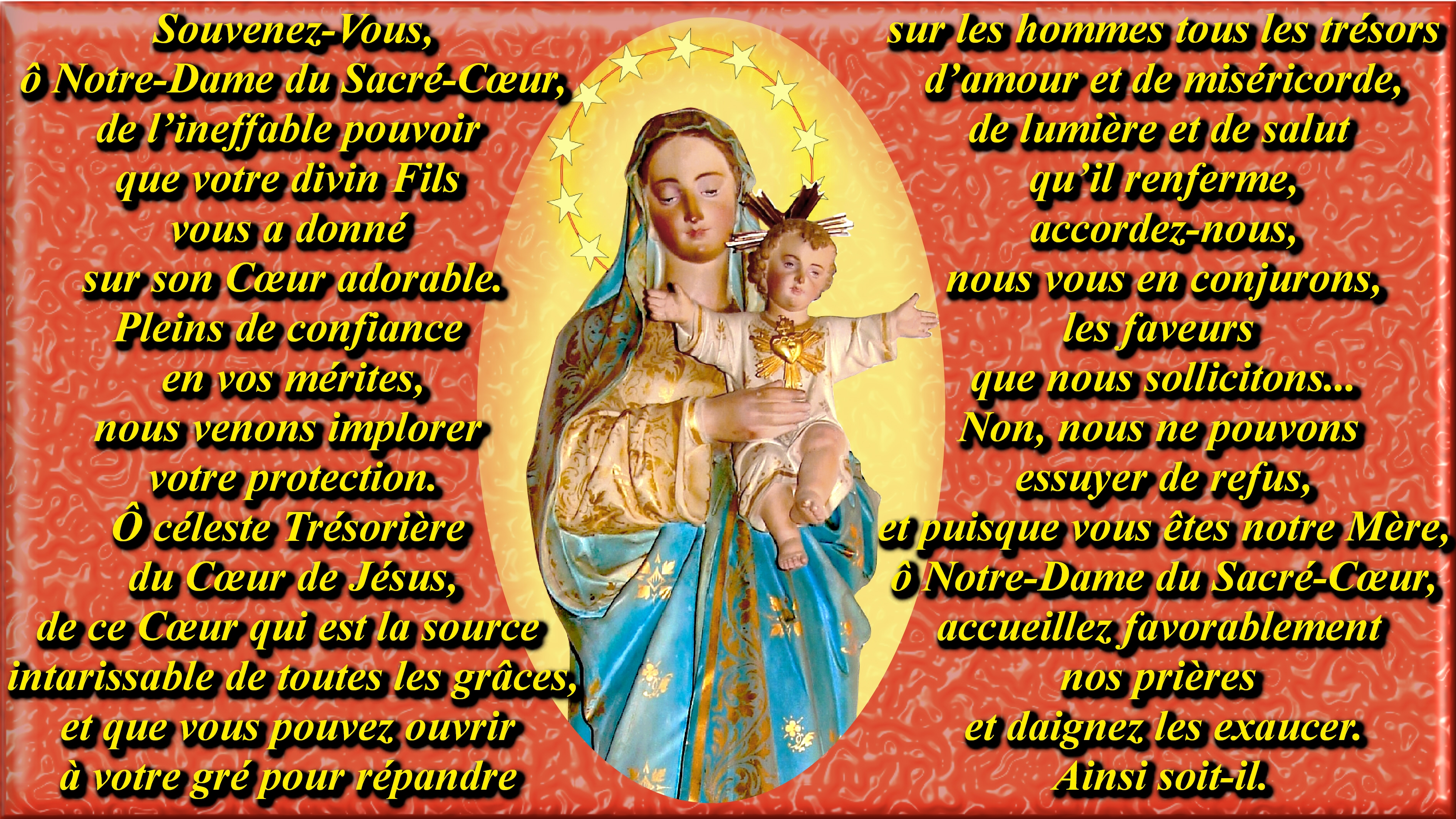 NEUVAINE à la TRÈS SAINTE VIERGE MARIE (Saint Alphonse de Liguori) Le-souvenez-vous-...r--coeur-55623a2