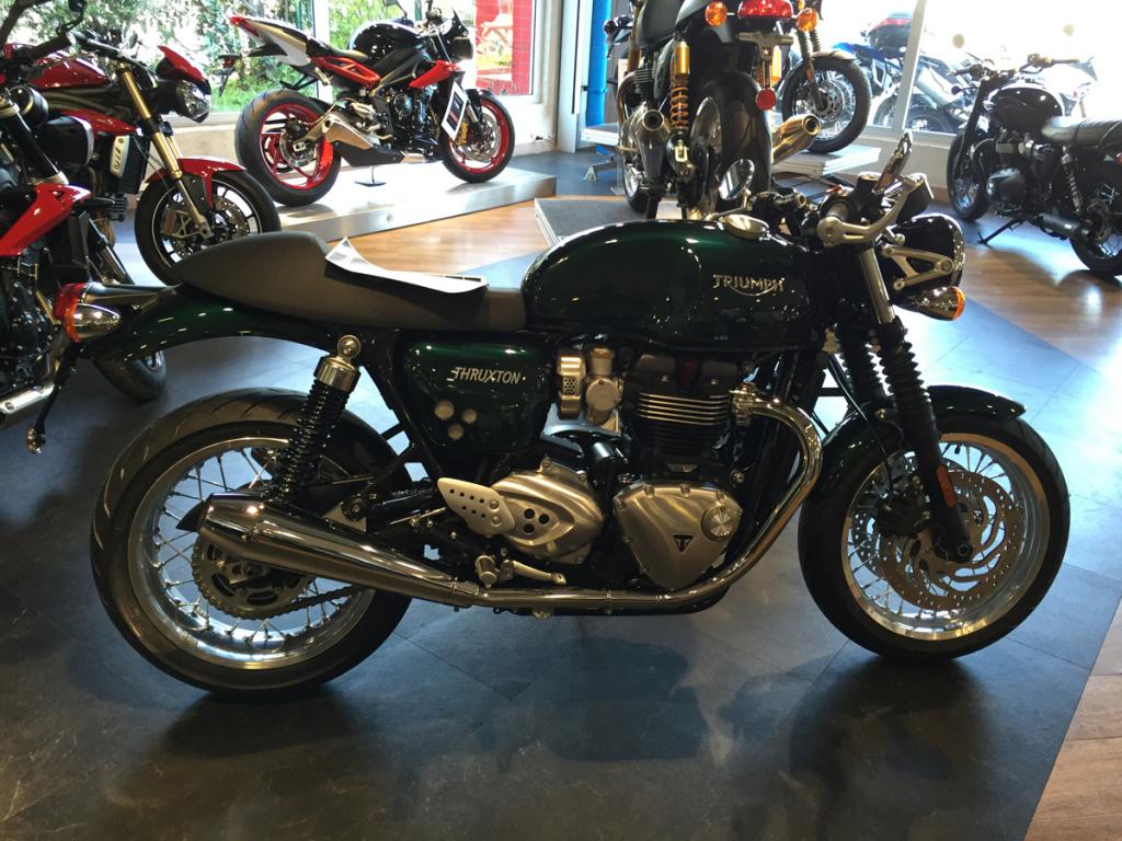 Thruxton 1200 - Competition Green | Triumph Rat Motorcycle Forums