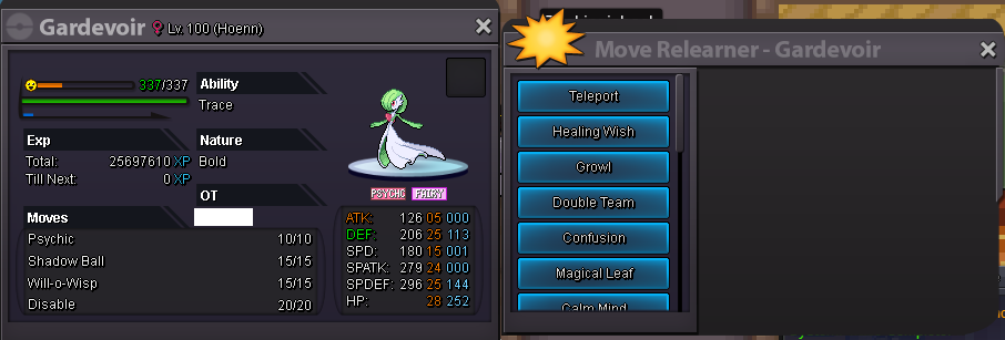 Gardevoir - Evolutions, Location, and Learnset